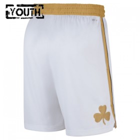 Niños NBA Boston Celtics Pantalones 2025-26 Nike City Edition Blanco Swingman